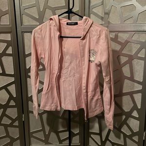 Whiteboy zip up hoodie, size medium